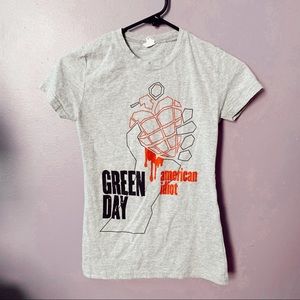 Green Day Band Tee
